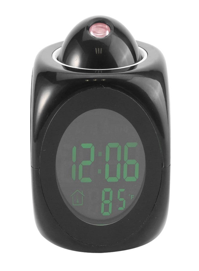 MUNEFE LED Projector Alarm Clock, Bedrooms Projection Alarm Clock, Multi Function Digital Clock for Placement in Bedrooms, Offices, Or Study Rooms, Etc - Image 1